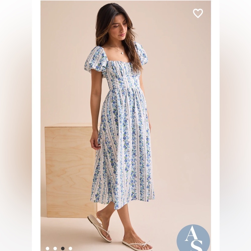 New with tags Altar’d state Reagan floral maxi dress - Picture 3 of 4